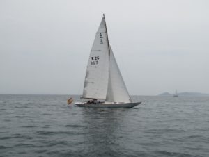 El 6mR ACACIA en la regata de Clásicos de San Vicente