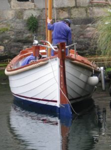 Pruebas de mar de la Ballenera Union I en el Astillero