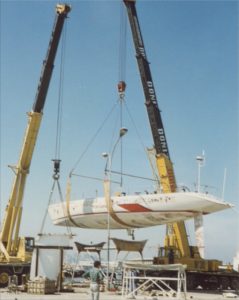 Repairs and structural improvements on sailing boat FORTUNA