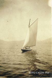 Sonder Class in 1915 sailing on the Ria de Vigo